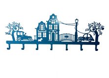 Вешалка «Машинки в городе»
