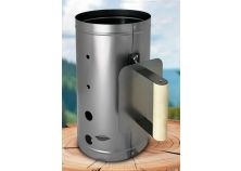 Стартер для розжига угля серебристый 195х195х240мм