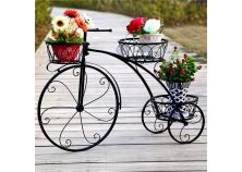 Подставка для цветов «Велосипед», 510х240х820 мм
