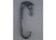 Крючок настенный, кованый, металлический «Конь» ручная работа