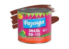 Эмаль ПФ-115 Фазенда сурик гл 1,9кг
