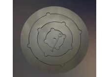 Подставка на печь для казана до 12л (кольца) 3 мм (4 кольца)